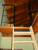 removable vertical stairs